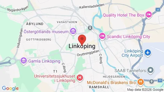 Restauranglokaler att hyra i Linköping - Bild från Google Street View