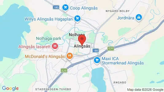 Restauranglokaler att hyra i Alingsås - Bild från Google Street View