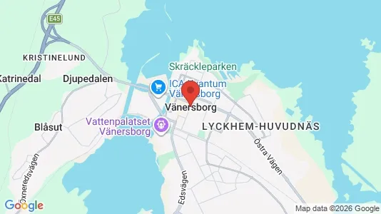 Restauranglokaler till försäljning i Vänersborg - Bild från Google Street View
