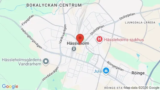 Restauranglokaler att hyra i Hässleholm - Bild från Google Street View