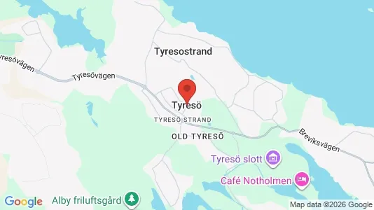 Restauranglokaler att hyra i Tyresö - kort over placeringen