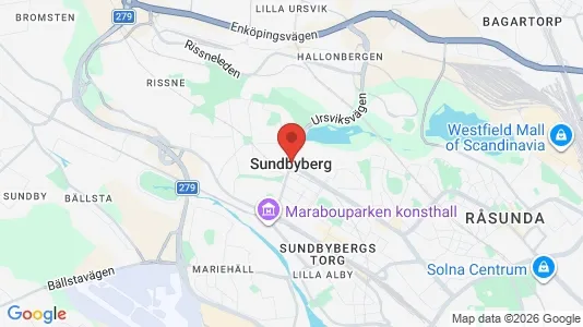 Restauranglokaler till försäljning i Sundbyberg - Bild från Google Street View