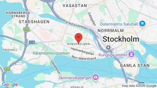 Restauranglokaler att hyra i Kungsholmen - kort over placeringen