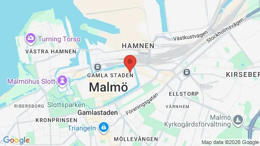 Restauranglokaler till försäljning i Malmö Centrum - Bild från Google Street View
