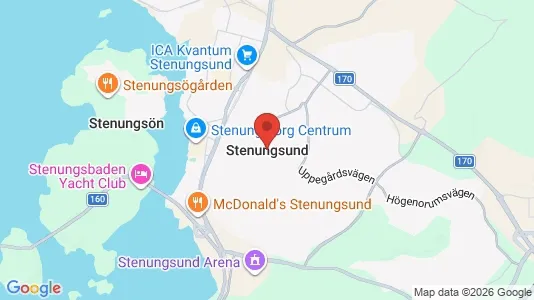 Restauranglokaler att hyra i Stenungsund - kort over placeringen