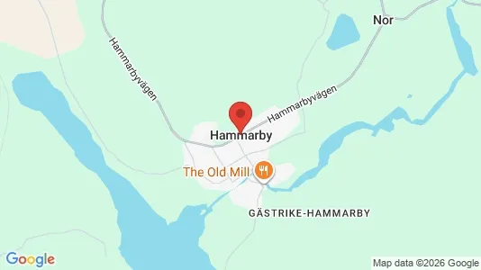 Restauranglokaler att hyra i Hammarbyhamnen - kort over placeringen