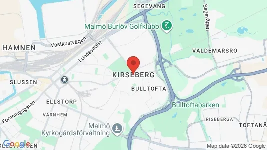 Restauranglokaler att hyra i Kirseberg - kort over placeringen