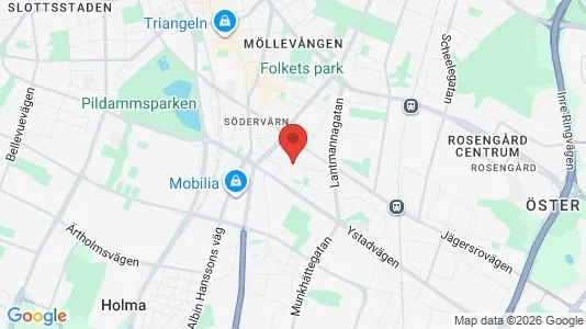 Restauranglokaler att hyra i Sofielund - kort over placeringen